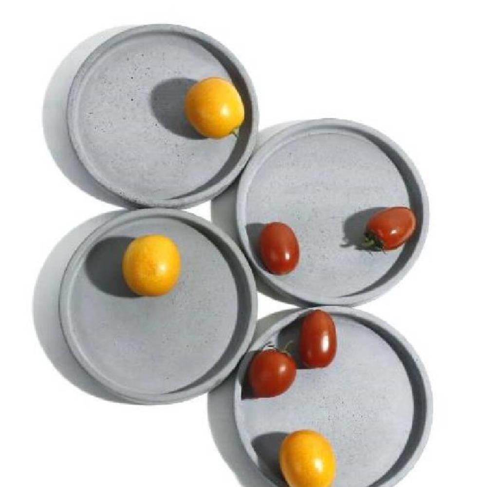 Yuvarlak Tabak Silikon Kalıp - SHCMOLDS (12 x 12 cm)