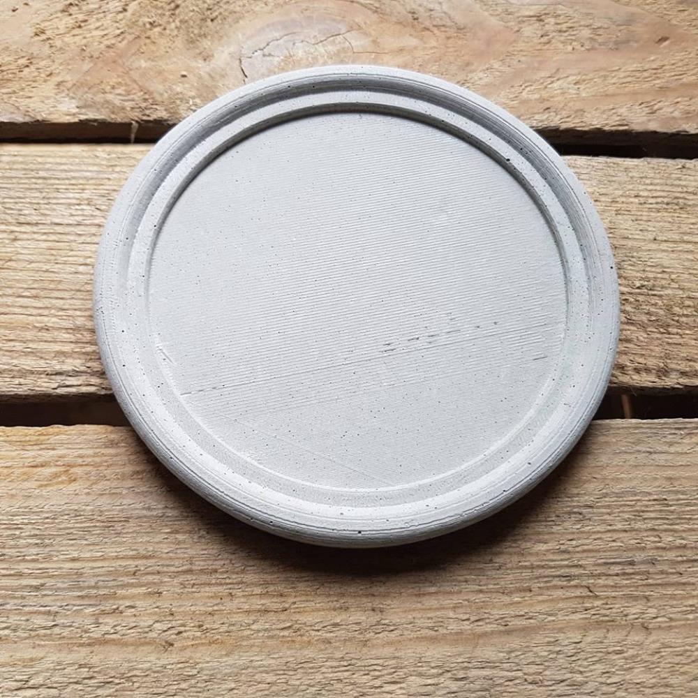 Sunumluk Tabak Silikon Kalıp - SHCMOLDS (12 x 12 cm)