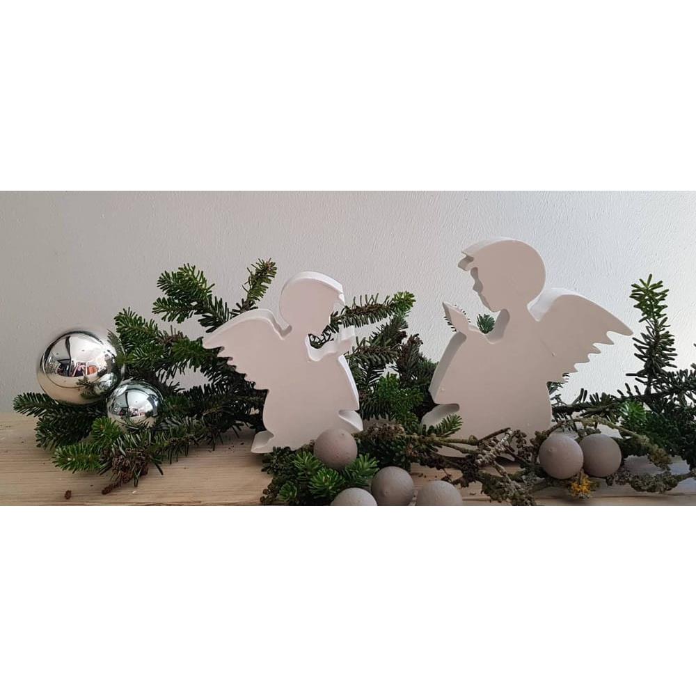 Dua Eden Melek Silikon Kalıp - SHCMOLDS ( 14,5 x 13,5 x 3 cm )