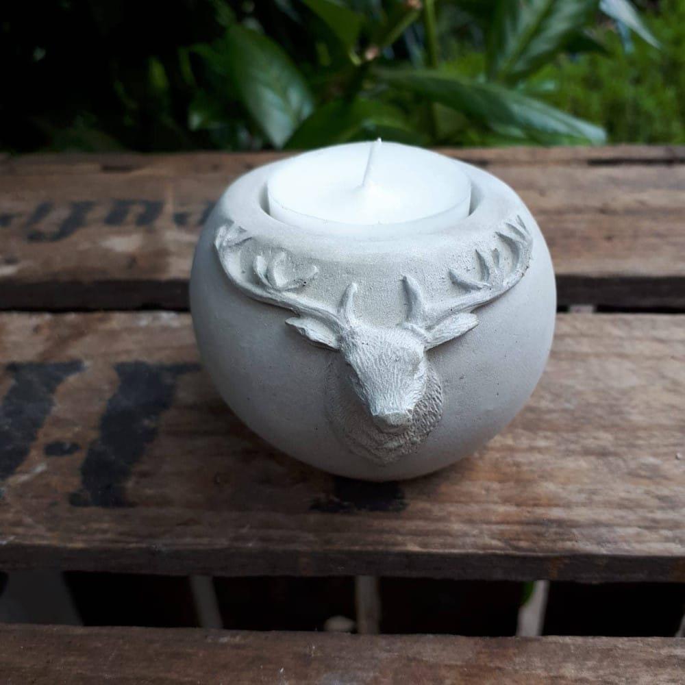 Geyik Top Mumluk Silikon Kalıp - SHCMOLDS (5,5 x 7 cm)