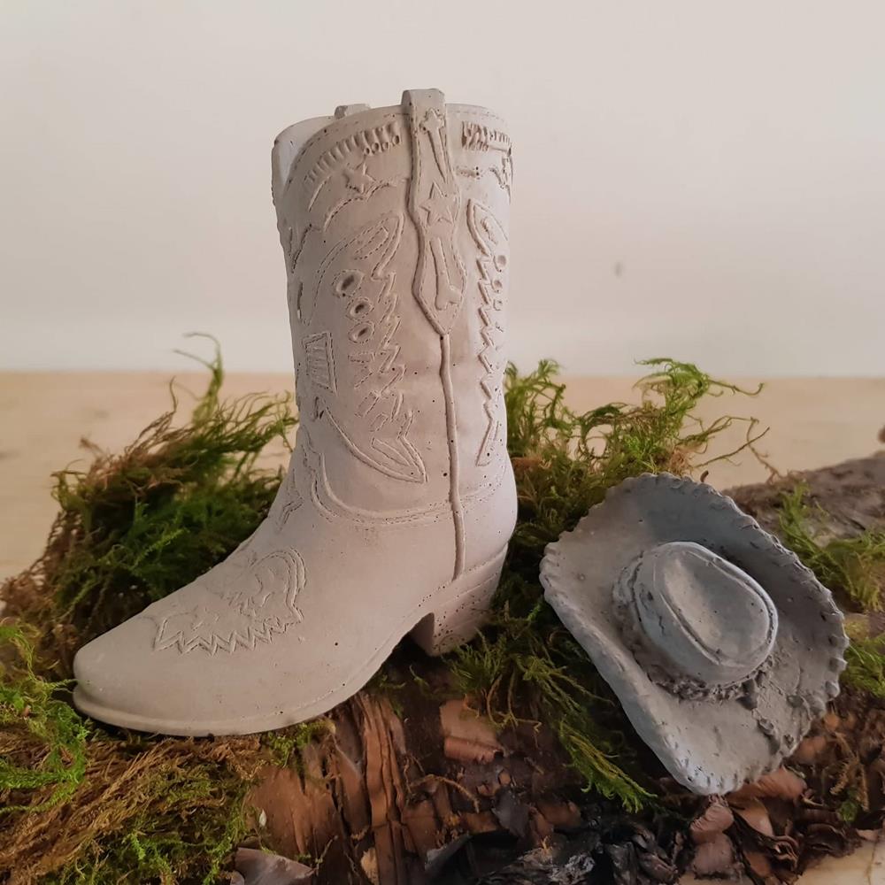 Kovboy Botları Silikon Kalıp - SHCMOLDS (9 x 8 x 3 cm)