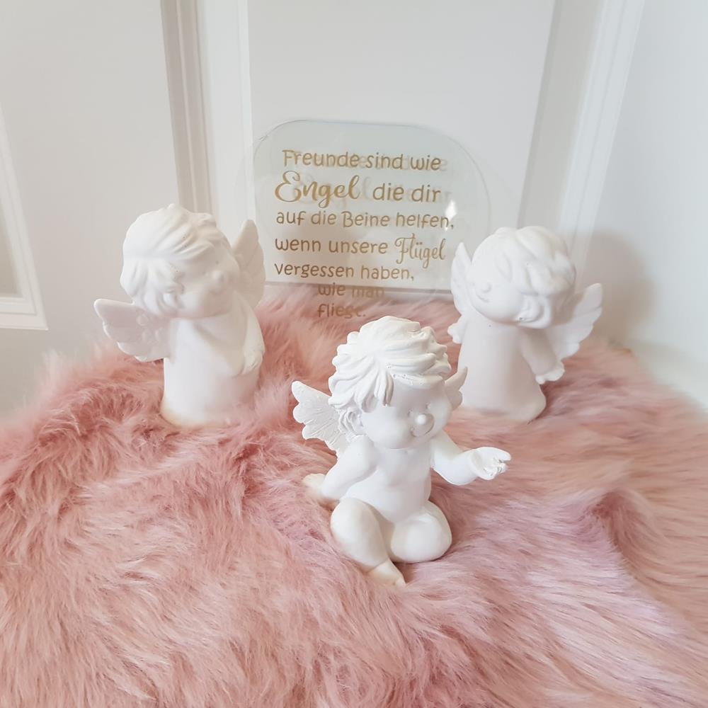 Çok Tatlı Melek Silikon Kalıp - SHCMOLDS ( 11 x 9 x 6 cm )