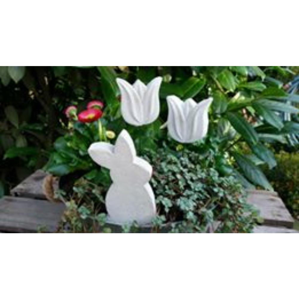 Silikon Şekli - Paskalya Tavşanı ( 12 x 3 cm )