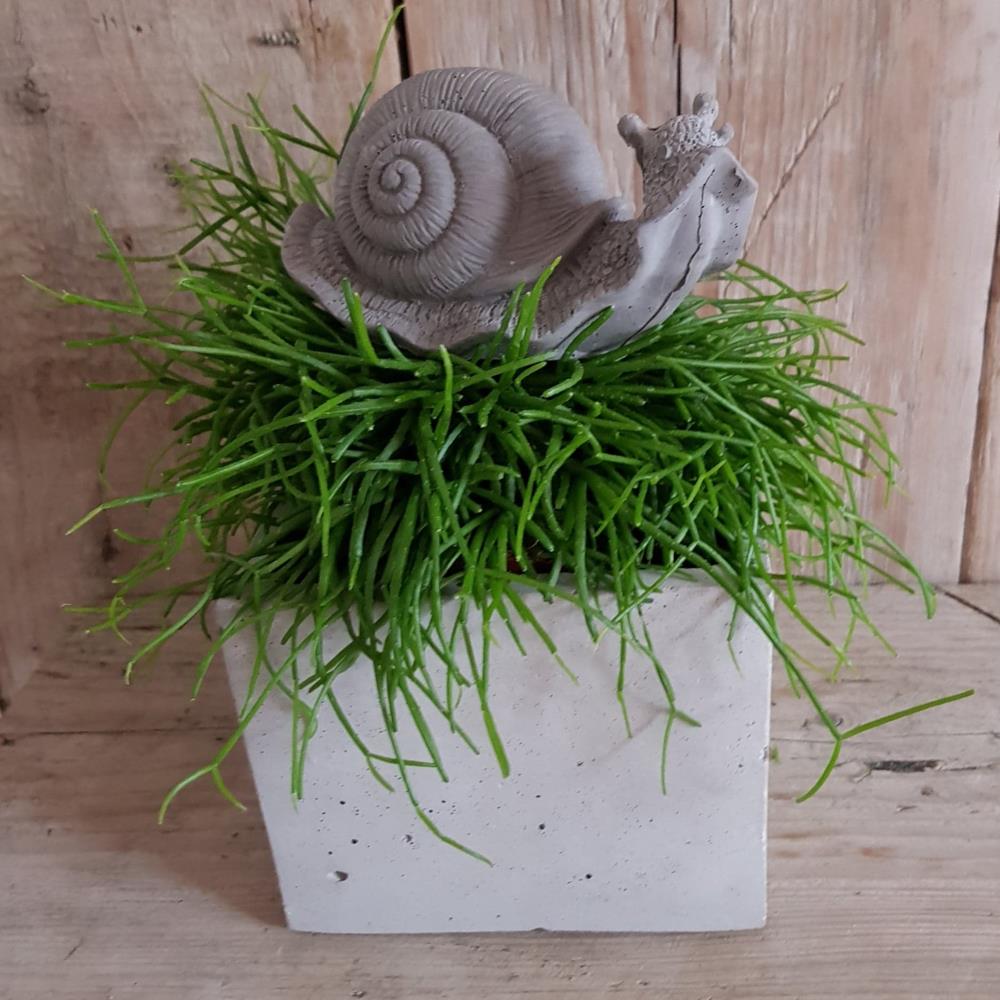 Silikon - Döküm Formu - Bağ Salyangozu ( H/B/T : 6 x 12 x 6 cm )