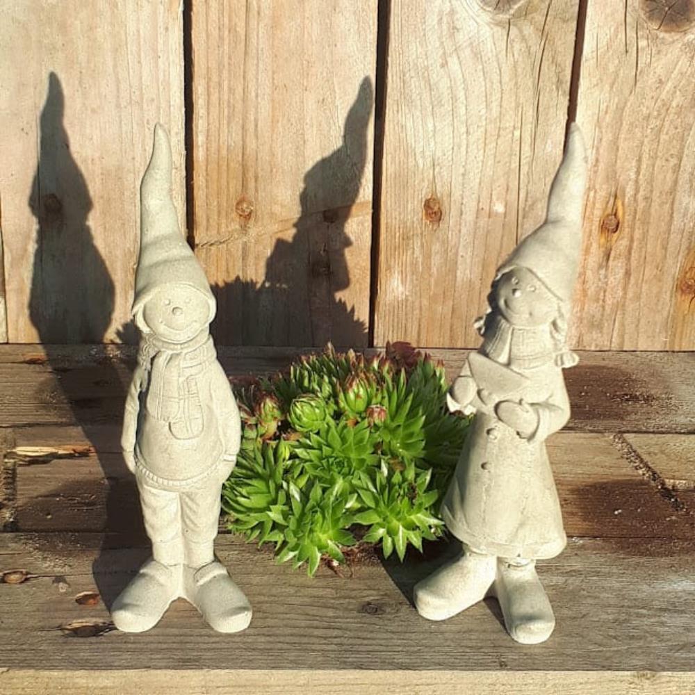 Kış Burnukları Kız Model Silikon Kalıp - SHCMOLDS ( S/G/D: 15 x 5 x 3,5 cm )