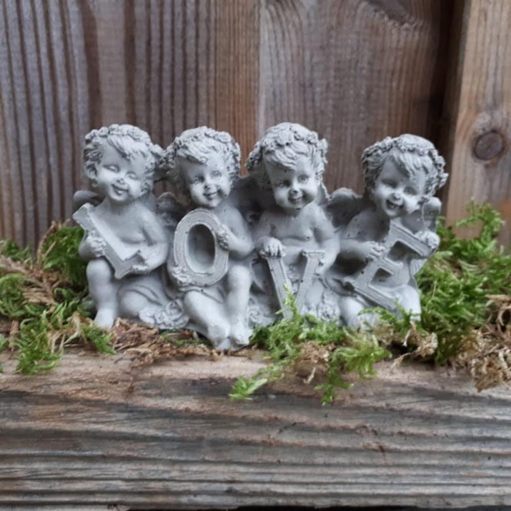 Love Melekler Silikon Kalıp - SHCMOLDS (Y/G/D: 6 x 13,5 x 5 cm)