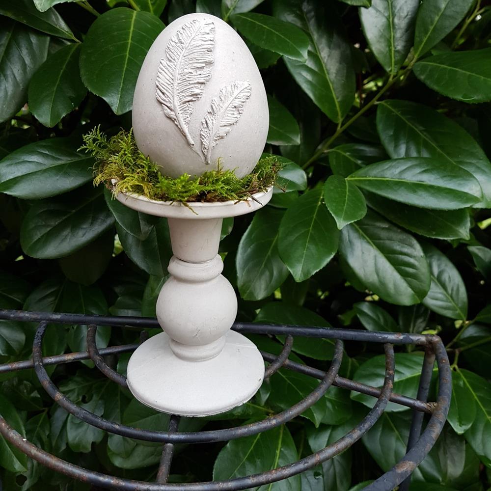 Silikon - Döküm Formu - Tüylü Paskalya Yumurtası ( 6 cm )