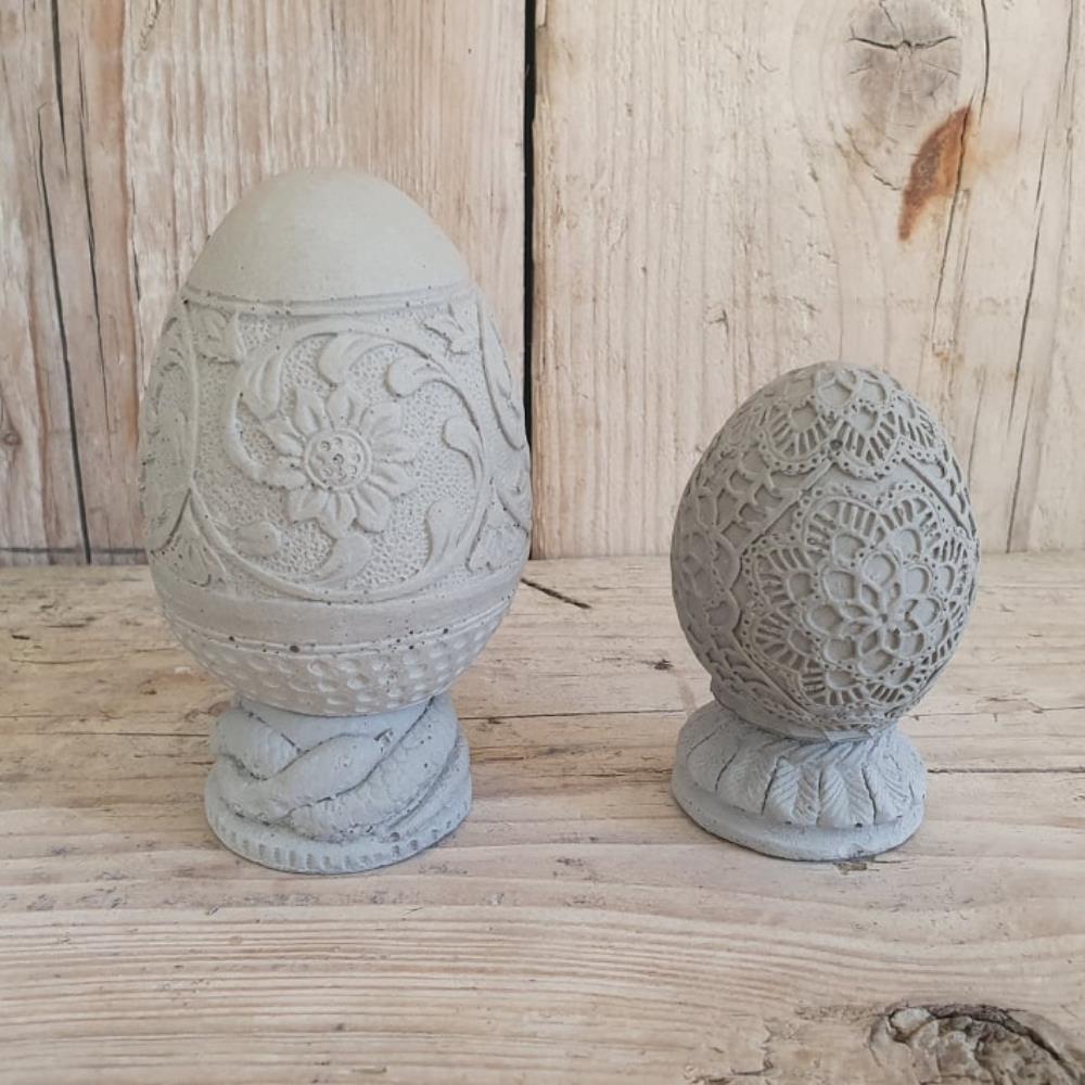 Silikon - Dökme Formu - Dekorasyon Yumurtaları İçin Durun (       2,5 x 4 x 4 cm )