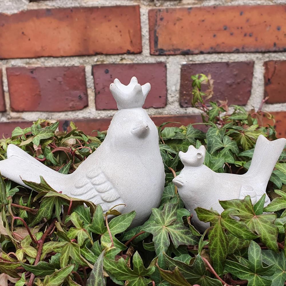 Silikon - Döküm Formu - Taçlı Kuşlar ( 5 x 7 x 4 cm )