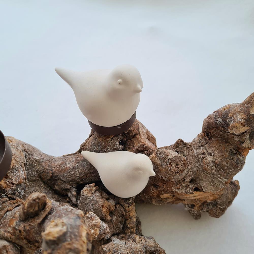 Silikon - Giess Formu - Kuş - Saf Kuşlar ( 5,5 x 7,5 x 3,5 cm )