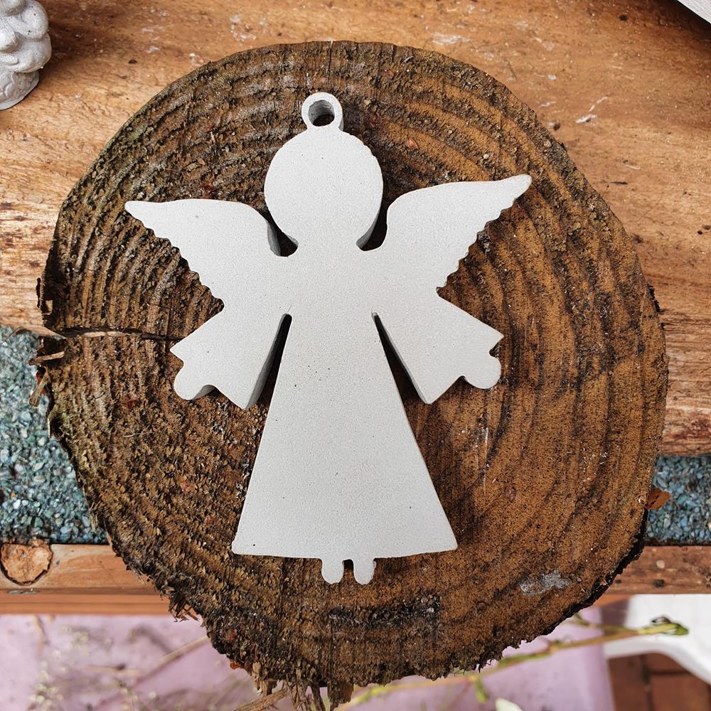 Asmak İçin Melekler Silikon Kalıp - SHCMOLDS ( 9 x 8 x 0,5 cm )