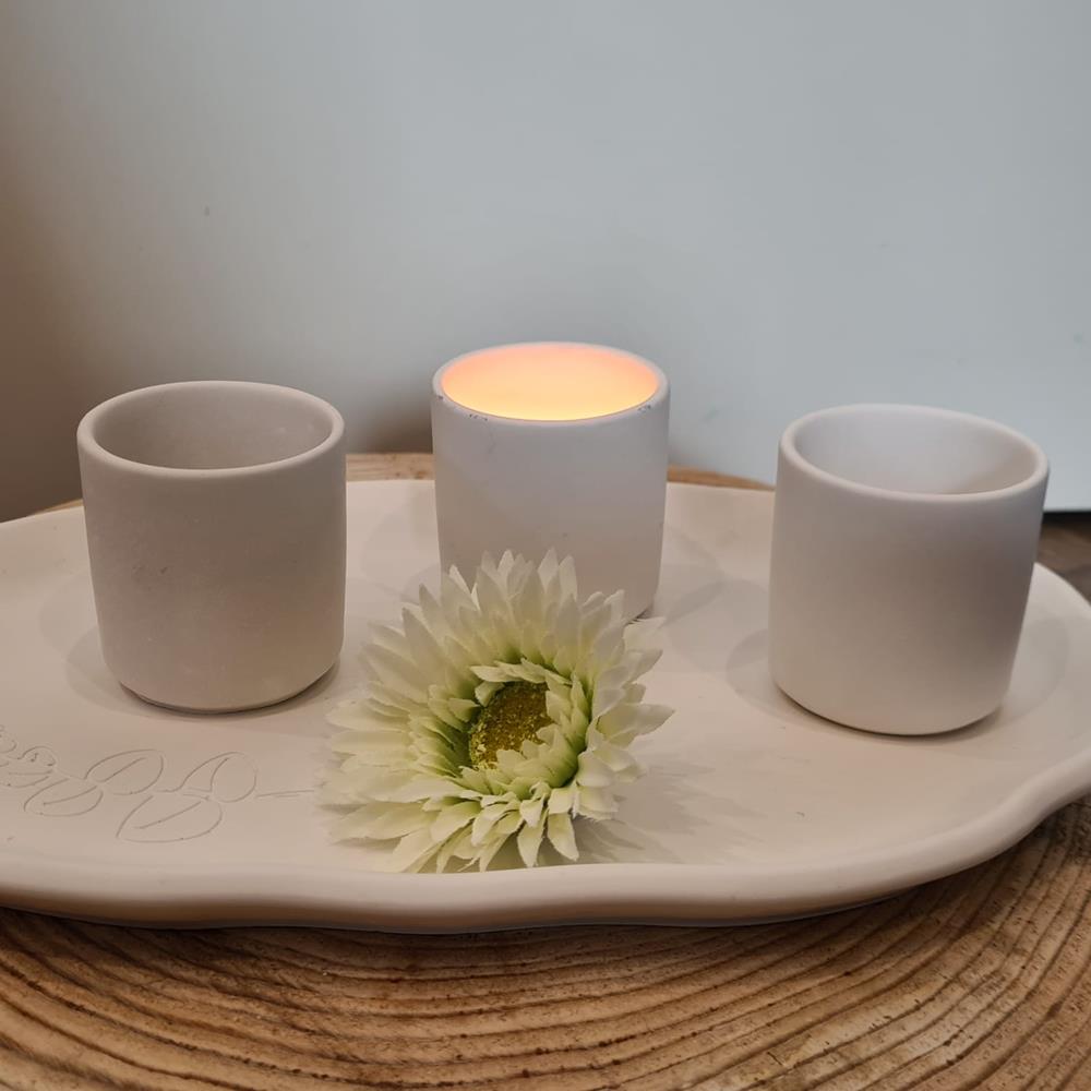 Dekoratif Mumluk 1 Silikon Kalıp - SHCMOLDS ( H/Ø: 5 x 5 cm )