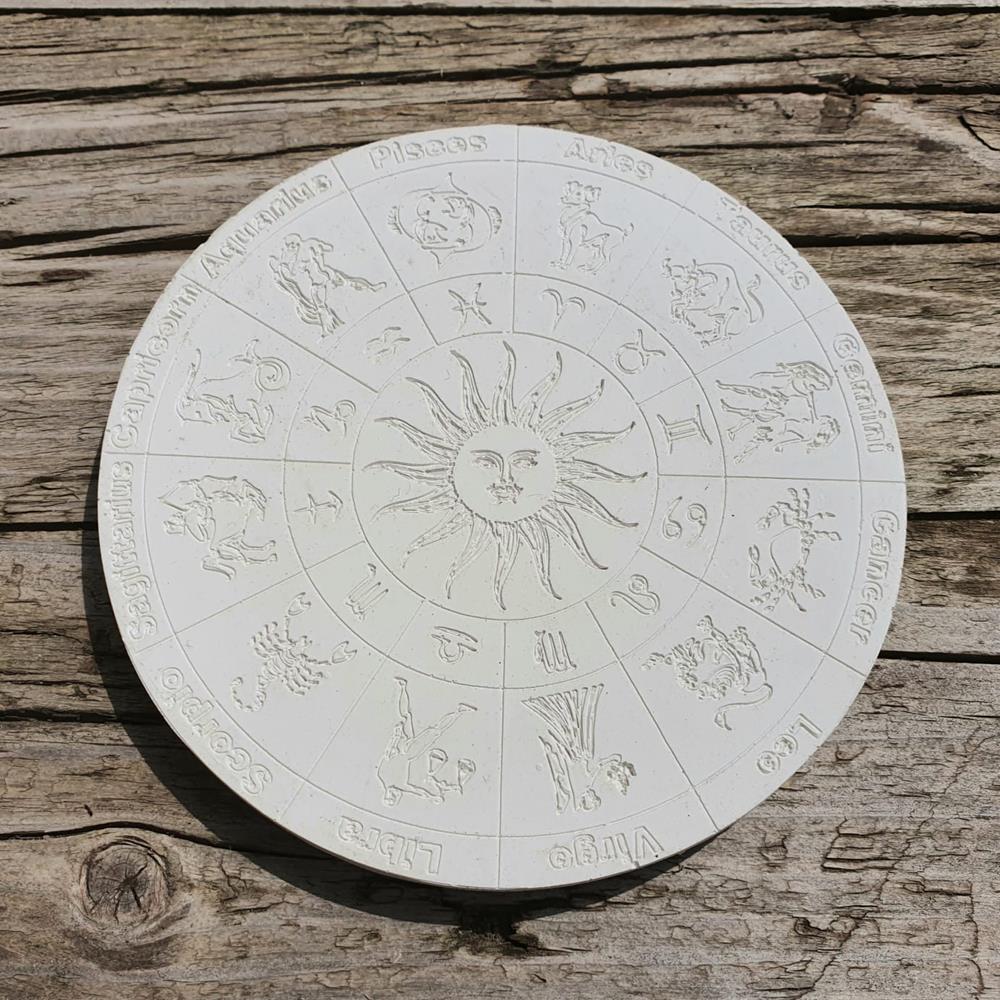 Burç Altlık Silikon Kalıp - SHCMOLDS (10 x 1 cm)