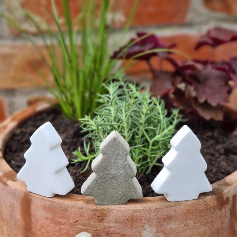 Çam Ağaçları Silikon Kalıp - SHCMOLDS ( Y/G/D: 6 x 5 x 1 cm )