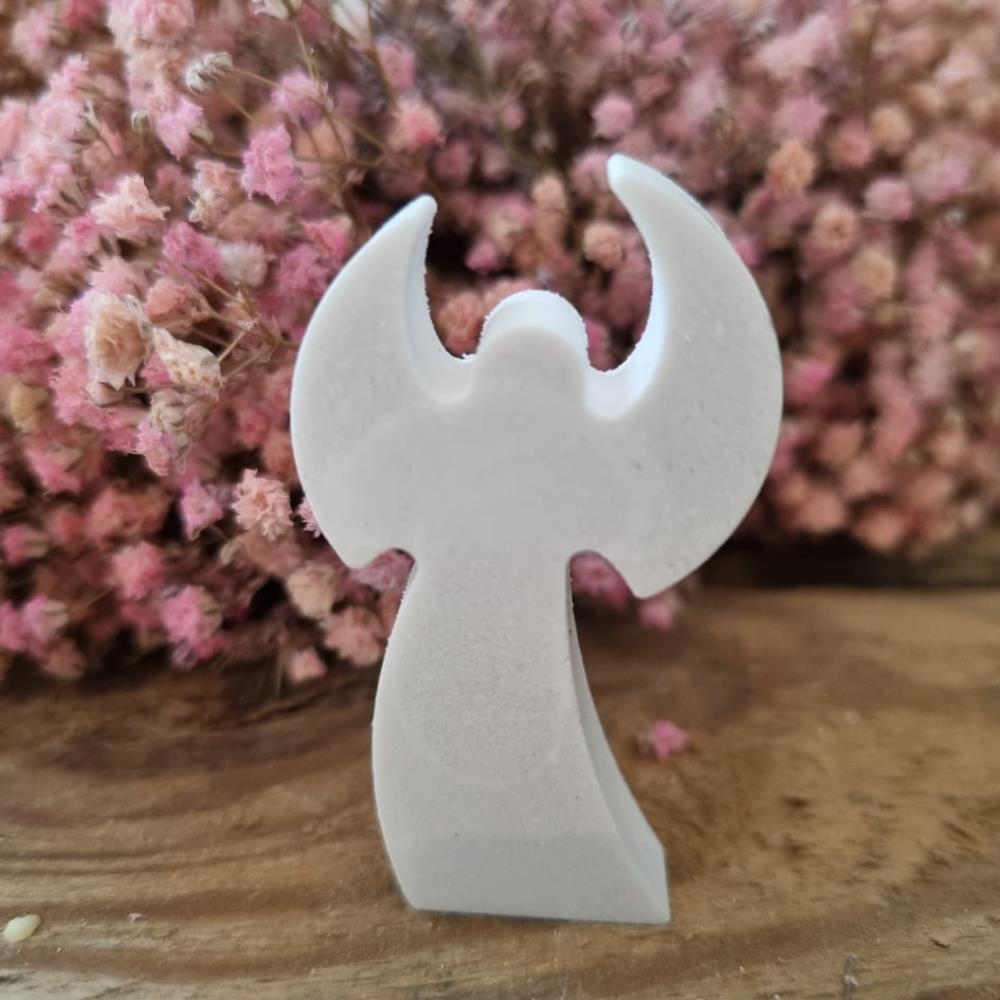 Göğe Bakan Melek Silikon Kalıp (Y/G/D: 5 x 2,7 x 1 cm) - SHCMOLDS