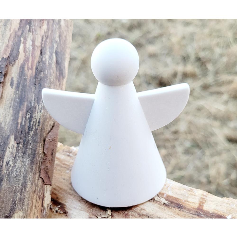 Melek Figürü Silikon Kalıp - SHCMOLDS (8 x 7,5 x 5 cm)